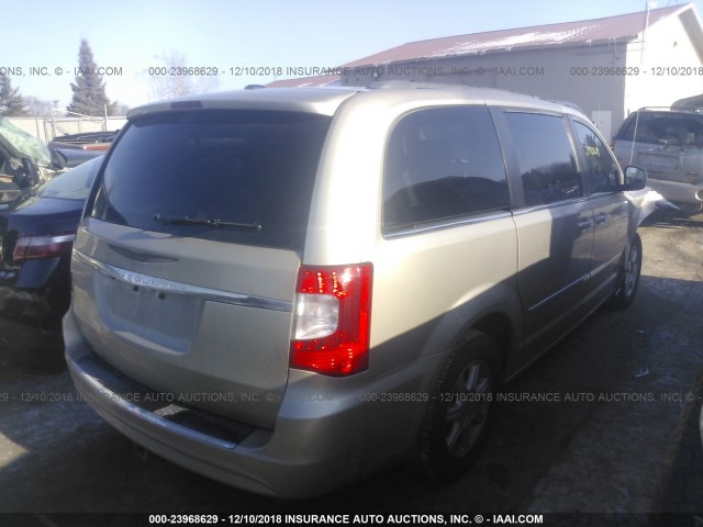 2C4RC1BG6DR519421 - 2013 CHRYSLER TOWN & COUNTRY TOURING BEIGE photo 4