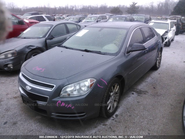 1G1ZG57BX9F199388 - 2009 CHEVROLET MALIBU LS 灰色 照片 2