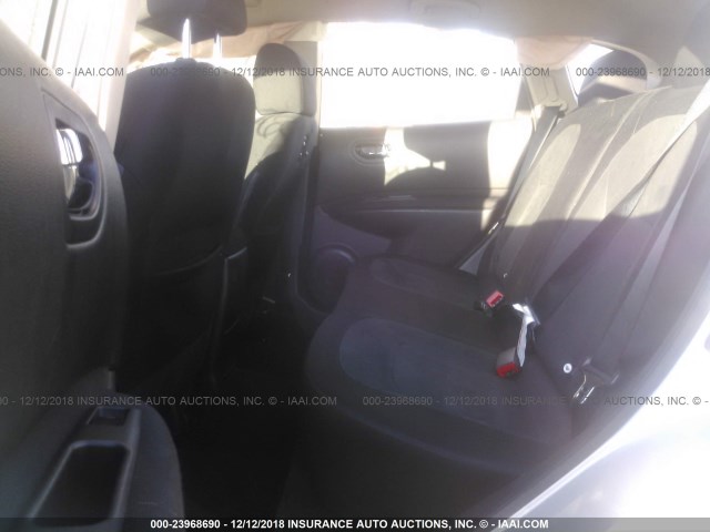 JN8AS5MT8BW568694 - 2011 NISSAN ROGUE S/SV/KROM WHITE photo 8