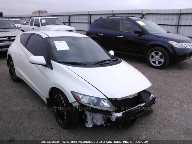 JHMZF1D42FS000392 - 2015 HONDA CR-Z WHITE photo 1