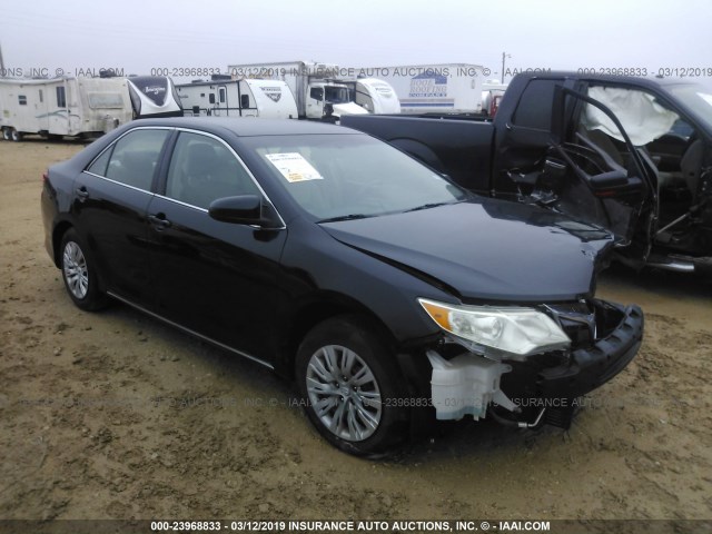 4T1BF1FK3DU260277 - 2013 TOYOTA CAMRY L/SE/LE/XLE BLACK photo 1