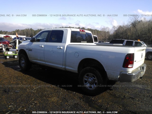 3C6UR5DL4HG754963 - 2017 RAM 2500 SLT WHITE photo 3