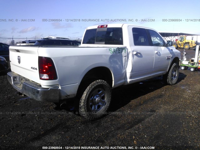 3C6UR5DL4HG754963 - 2017 RAM 2500 SLT WHITE photo 4