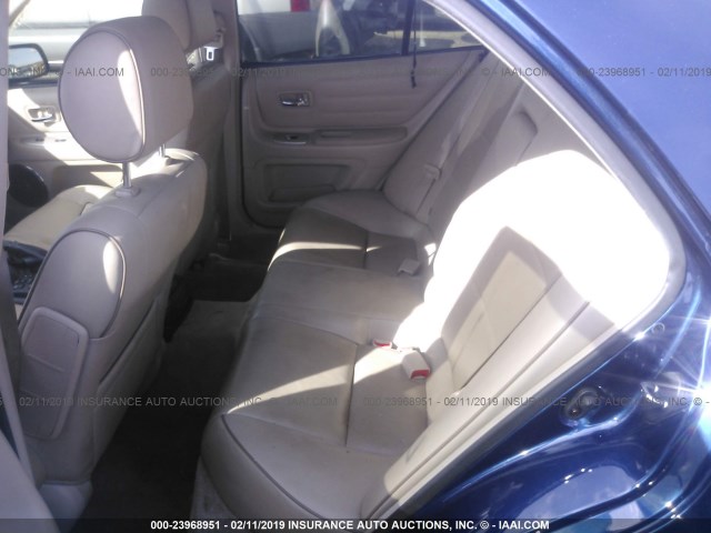 JTHBD192440092774 - 2004 LEXUS IS 300 BLUE photo 8