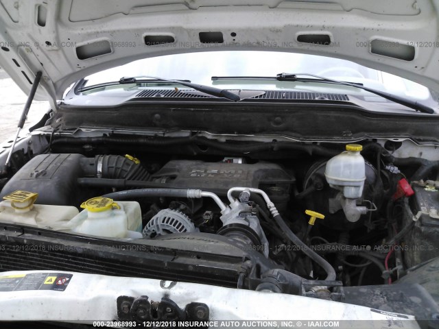 1D7KS28DX6J185351 - 2006 DODGE RAM 2500 ST/SLT WHITE photo 10