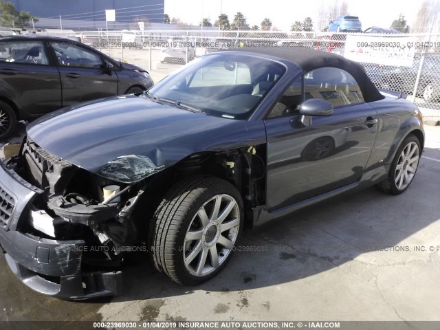 TRUUF28N351001176 - 2005 AUDI TT 3.2 GRAY photo 2