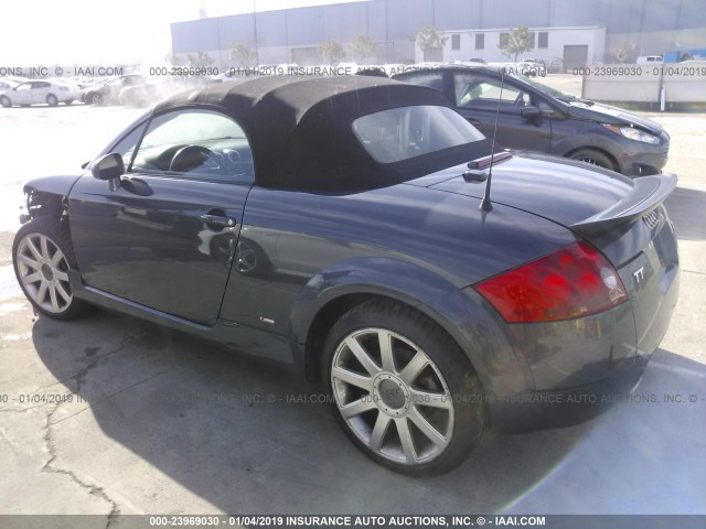 TRUUF28N351001176 - 2005 AUDI TT 3.2 GRAY photo 3