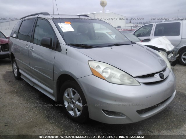 5TDZK23C07S025961 - 2007 TOYOTA SIENNA CE/LE SILVER photo 1