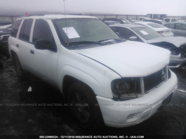 1GNDT13S762286414 - 2006 CHEVROLET TRAILBLAZER LS/LT WHITE photo 1