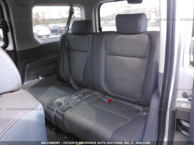 5J6YH18514L007832 - 2004 HONDA ELEMENT EX SILVER photo 8