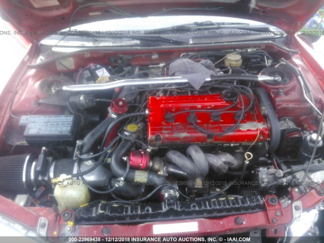 4E3AL54F8SE122546 - 1995 EAGLE TALON TSI RED photo 10