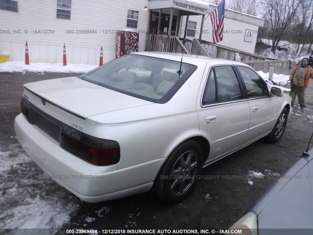 1G6KY54992U241190 - 2002 CADILLAC SEVILLE STS CREAM photo 4