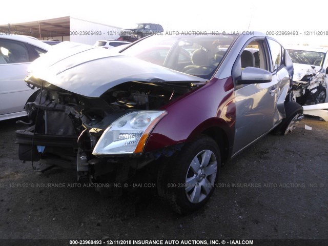 3N1AB61E78L618137 - 2008 NISSAN SENTRA 2.0/2.0S/2.0SL GRAY photo 2