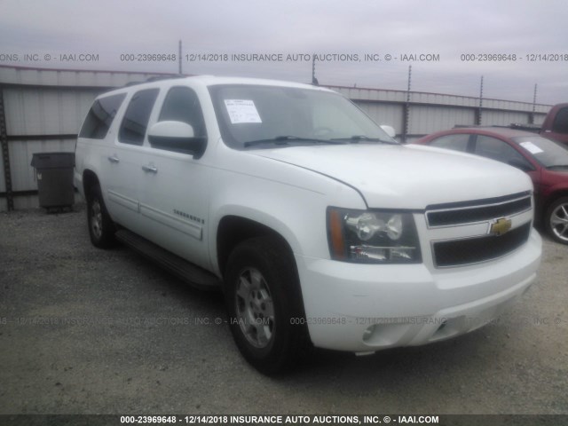 1GNFC26019R274974 - 2009 CHEVROLET SUBURBAN C1500 LT WHITE photo 1