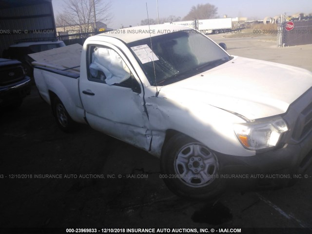 5TFNX4CN3DX021048 - 2013 TOYOTA TACOMA WHITE photo 6