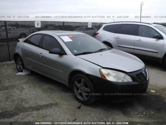 1G2ZH578464107342 - 2006 PONTIAC G6 GT SILVER photo 1