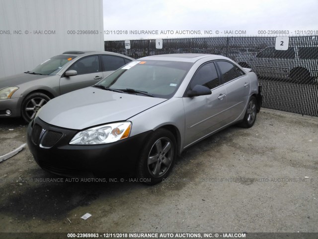 1G2ZH578464107342 - 2006 PONTIAC G6 GT SILVER photo 2