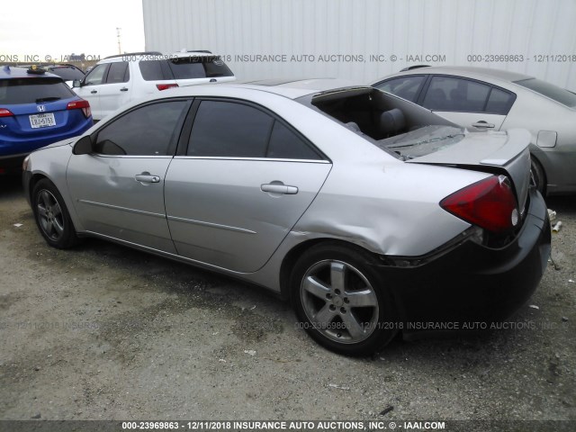 1G2ZH578464107342 - 2006 PONTIAC G6 GT SILVER photo 3