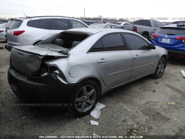 1G2ZH578464107342 - 2006 PONTIAC G6 GT SILVER photo 4