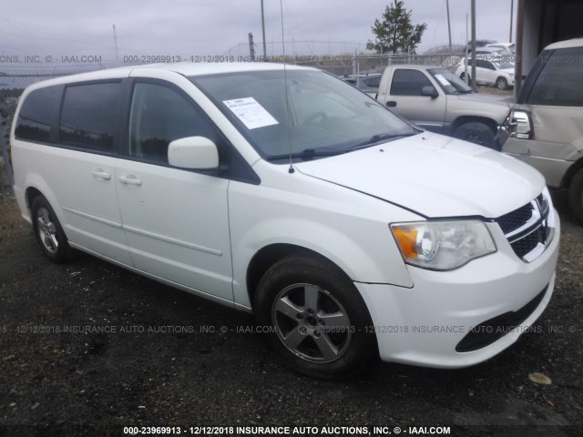 2D4RN3DG8BR602920 - 2011 DODGE GRAND CARAVAN MAINSTREET WHITE photo 1