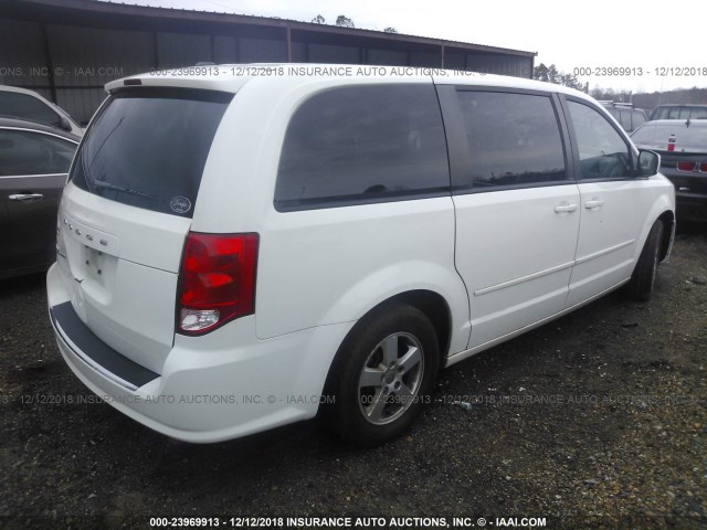 2D4RN3DG8BR602920 - 2011 DODGE GRAND CARAVAN MAINSTREET WHITE photo 4