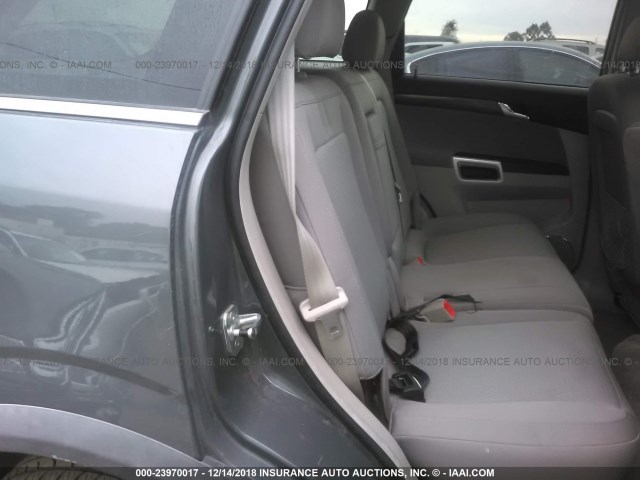 3GSCL33P98S611961 - 2008 SATURN VUE XE GRAY photo 8