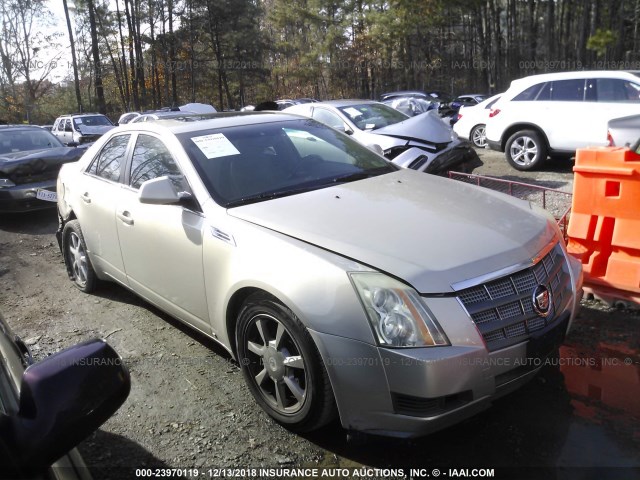 1G6DR57V380150947 - 2008 CADILLAC CTS HI FEATURE V6 GOLD photo 1