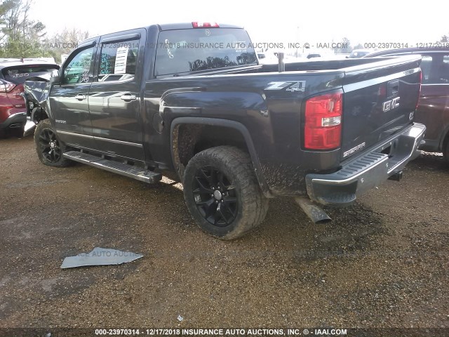 3GTU2VEC5EG395520 - 2014 GMC SIERRA K1500 SLT BLACK photo 3