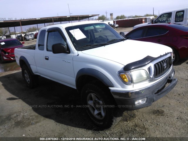 5TESN92N01Z837548 - 2001 TOYOTA TACOMA XTRACAB PRERUNNER თეთრი ფოტო 1