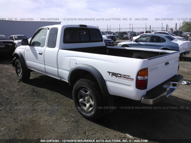 5TESN92N01Z837548 - 2001 TOYOTA TACOMA XTRACAB PRERUNNER თეთრი ფოტო 3
