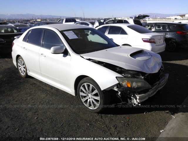 JF1GE756X8H515712 - 2008 SUBARU IMPREZA WRX PREMIUM WHITE photo 1