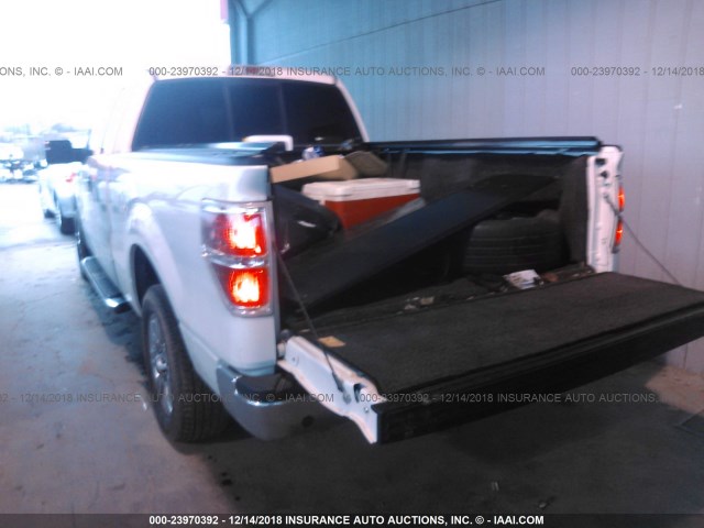 1FTFX1CT6BFA55926 - 2011 FORD F150 SUPER CAB WHITE photo 8