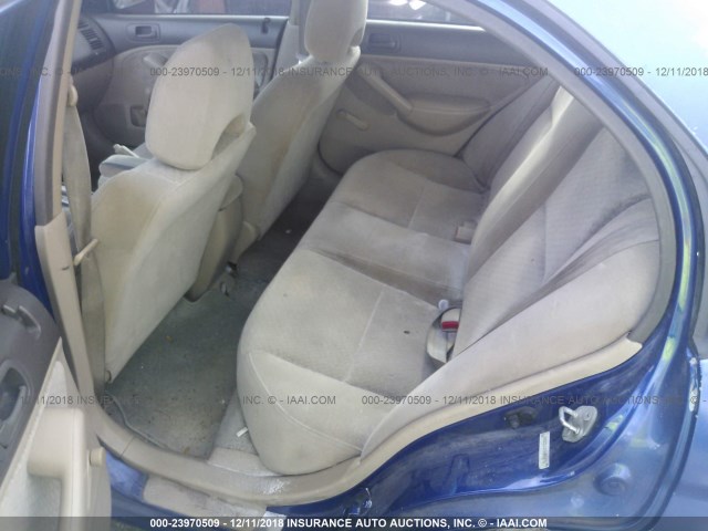 2HGES16305H588476 - 2005 HONDA CIVIC DX VP 蓝色 照片 8