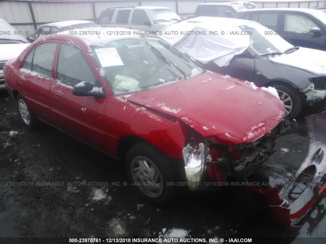 3FAFP13P41R149698 - 2001 FORD ESCORT RED photo 1