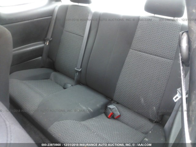 1G2AS18H197122826 - 2009 PONTIAC G5 SILVER photo 8