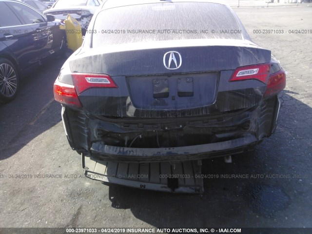 19VDE1F76DE014455 - 2013 ACURA ILX 20 TECH BLACK photo 6