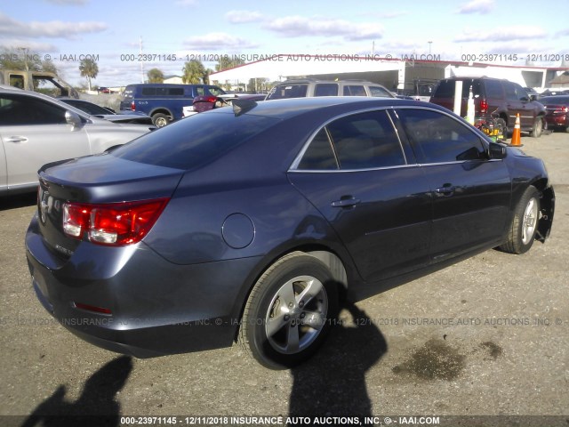 1G11B5SL9FF152957 - 2015 CHEVROLET MALIBU LS მუქი ლურჯი ფოტო 4