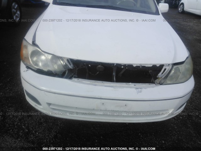 4T1BF12BXVU171815 - 1997 TOYOTA AVALON XL/XLS WHITE photo 6