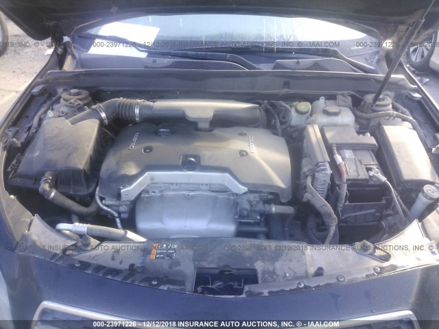 1G11B5SA2DF145022 - 2013 CHEVROLET MALIBU LS BLACK photo 10