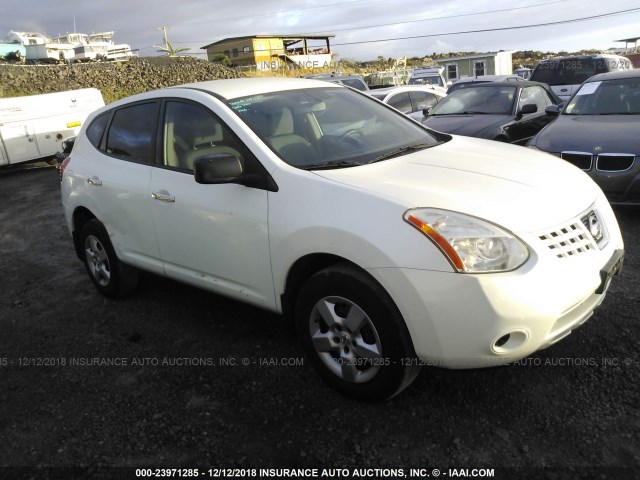 JN8AS5MT0AW023734 - 2010 NISSAN ROGUE S/SL/KROM WHITE photo 1