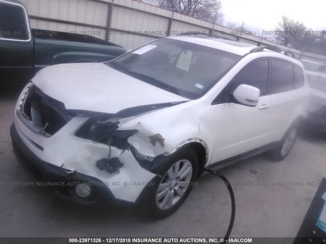 4S4WX92DX84414896 - 2008 SUBARU TRIBECA LIMITED WHITE photo 2