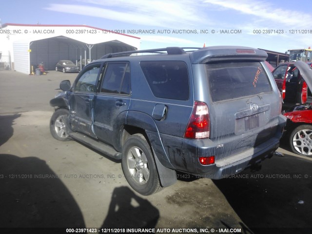 JTEBU14R750064339 - 2005 TOYOTA 4RUNNER SR5/SPORT BLUE photo 3