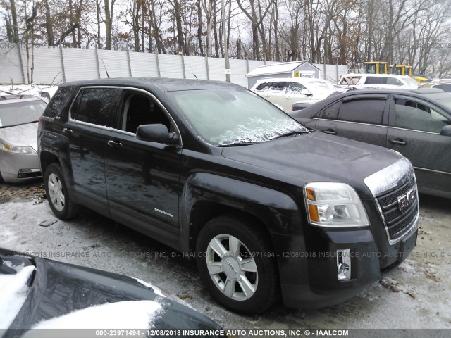 2GKFLREKXC6170432 - 2012 GMC TERRAIN SLE BLACK photo 1