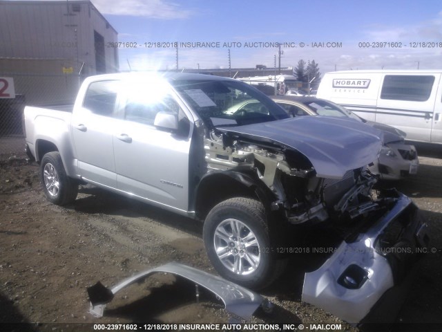 1GTG5CEN7K1105282 - 2019 GMC CANYON SLE SILVER photo 1