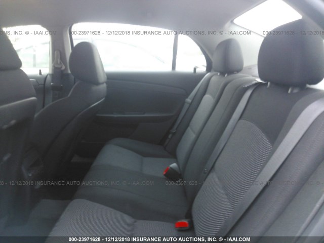 1G1ZC5E04CF242952 - 2012 CHEVROLET MALIBU 1LT BLACK photo 8