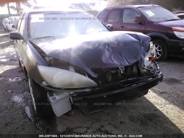 4T1BE32K32U048450 - 2002 TOYOTA CAMRY LE/XLE/SE BLACK photo 6