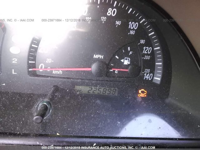 4T1BE32K32U048450 - 2002 TOYOTA CAMRY LE/XLE/SE BLACK photo 7