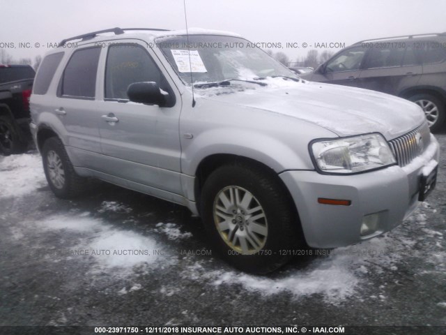 4M2YU91137KJ04445 - 2007 MERCURY MARINER LUXURY SILVER photo 1