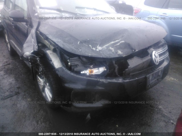 WVGBV3AX9EW546173 - 2014 VOLKSWAGEN TIGUAN S/SE/SEL/R-LINE BLACK photo 6