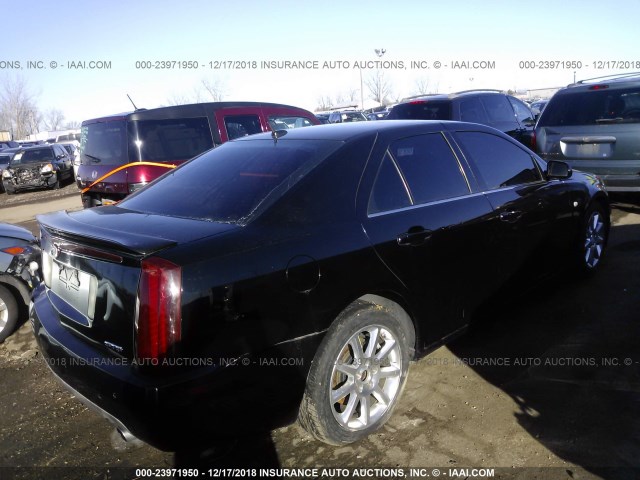 1G6DW677960139884 - 2006 CADILLAC STS BLACK photo 4